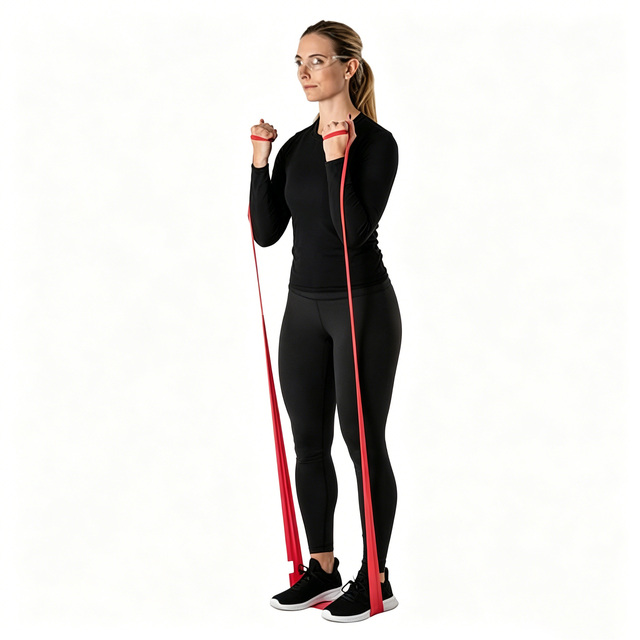 Professional Gym Latex Elastic Resistance Stretch Bands Home Workout Strength Training Long Exercise Loop Bands