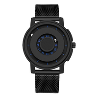 Nouvelle montre de sport tendance pour hommes, étanche, à force magnétique, montre-bracelet pour hommes au design unique, montre à billes