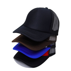 OEM 5 Panels Foam <strong>Trucker</strong> <strong>Hat</strong> 3D Embroidery Mesh Caps Gorras Fashionable Plain Blank Wholesale <strong>for</strong> Cycling and Beach Sports - Product Image 2