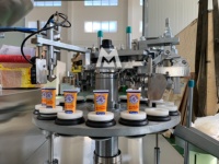 Machine semi-automatique de remplissage et de scellage de tubes en alu souple crème lotion