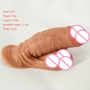 GF Packer <span class=keywords><strong>2</strong></span>-in-1 Silikon hohle Penis hülle mit Big Scrotum Soft FTM Prothesen dildo für Lesben Großhandel - Product Image 3