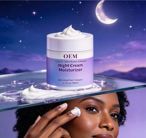 OEM/ODM 50g Reine <span class=keywords><strong>Anti</strong></span>-Aging Nachtcreme mit Reinem Retinol und Bio-Sheabutter als Feuchtigkeitspflege für das Gesicht - Product Image 1