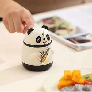 Cute Cartoon Panda Toothpick Holder Automatic Toothpick <b>Box</b> Push-type Toothpick <b>Box</b> Suitable For Home Bar <b>Party</b> - Product Image 3