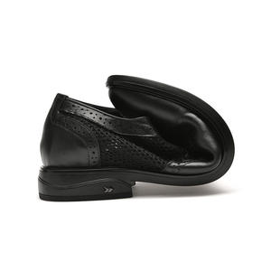 Zapatos de Hombre de Verano, de Cuero Genuino, Casuales, Transpirables, Antideslizantes, con Cordones, de Malla, con Capa Superior de Piel de Vaca, para Jóvenes y Negocios - Product Image 2