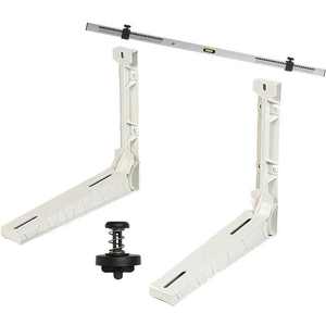 <b>Heavy</b> <b>Duty</b> POLYAMIDE Air Conditioner <b>Wall</b> <b>Bracket</b> 1000 X 30mm Aluminum Bar Stainless Steel & Zinc Material - Product Image 1