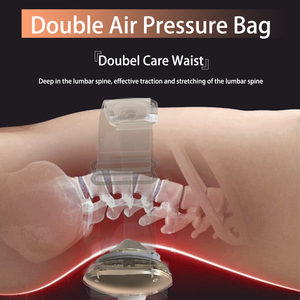 Dispositivo médico para el dolor de espalda: masajeador de cintura inteligente portátil con funciones de calefacción, impulso y presión de aire - Product Image 5