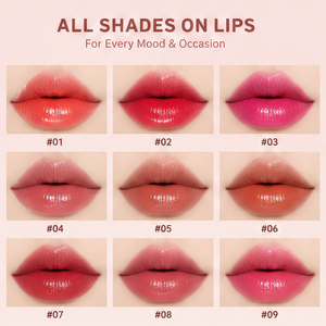 Gloss à lèvres hydratant et repulpant style coréen bio, fini velours, avec capuchon rond, pour maquillage de soirée, marque privée - Product Image 3