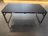 Table de Camping en plein air portable pratique et pratique avec tige hydraulique Table IGT tactique pliante multifonctionnelle