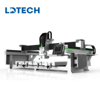 Nouvelle machine à scier à pont CNC 4 axes de haute précision 3220 de fabrication chinoise 2023 avec moteur servo japonais pour le polissage de la pierre de granit