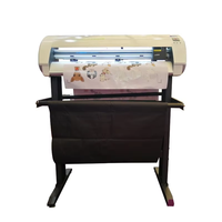 Bascocut 24 pouces capteur optique graphique autocollant traceur de découpe avec moteur pas à pas tout le temps préféré vinyle Cutter