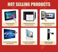 Moniteur tactile capacitif LCD Hot Sale TouchWo 11,6/13,3/14 pouces, résolution 1920x1080, interface VGA/USB, direct usine