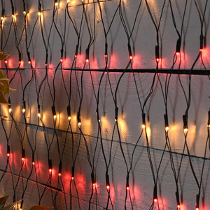 Customize IP65 LED Net Mesh Christmas <b>Lights</b> Multi Color Outdoor Garden Bush Pathway Rain Snow Festive Holiday Party Decoration - Product Image 2