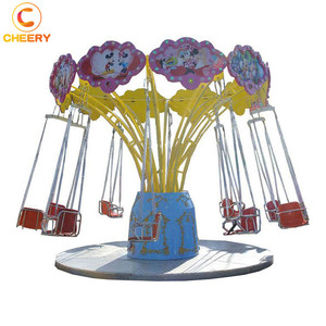 Vui Vẻ Hội Chợ Hấp Dẫn Nhỏ Lotus Bay Ghế Mini Xoay Ghế Bay Công Viên Giải Trí Rides Trò Chơi Trẻ Em - Product Image 6