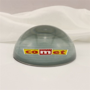 Presse-papiers <span class=keywords><strong>personnalisé</strong></span> en <span class=keywords><strong>verre</strong></span> clair cristal hémisphère-80mm <span class=keywords><strong>photo</strong></span> gravée cadeau de bureau décoratif - Product Image 3
