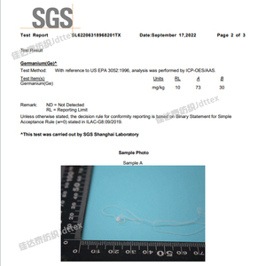 Tissu extensible respirant à haute élasticité en tricot côtelé polyvalent en Germanium à infrarouge lointain, poids moyen, pour robes - Product Image 2