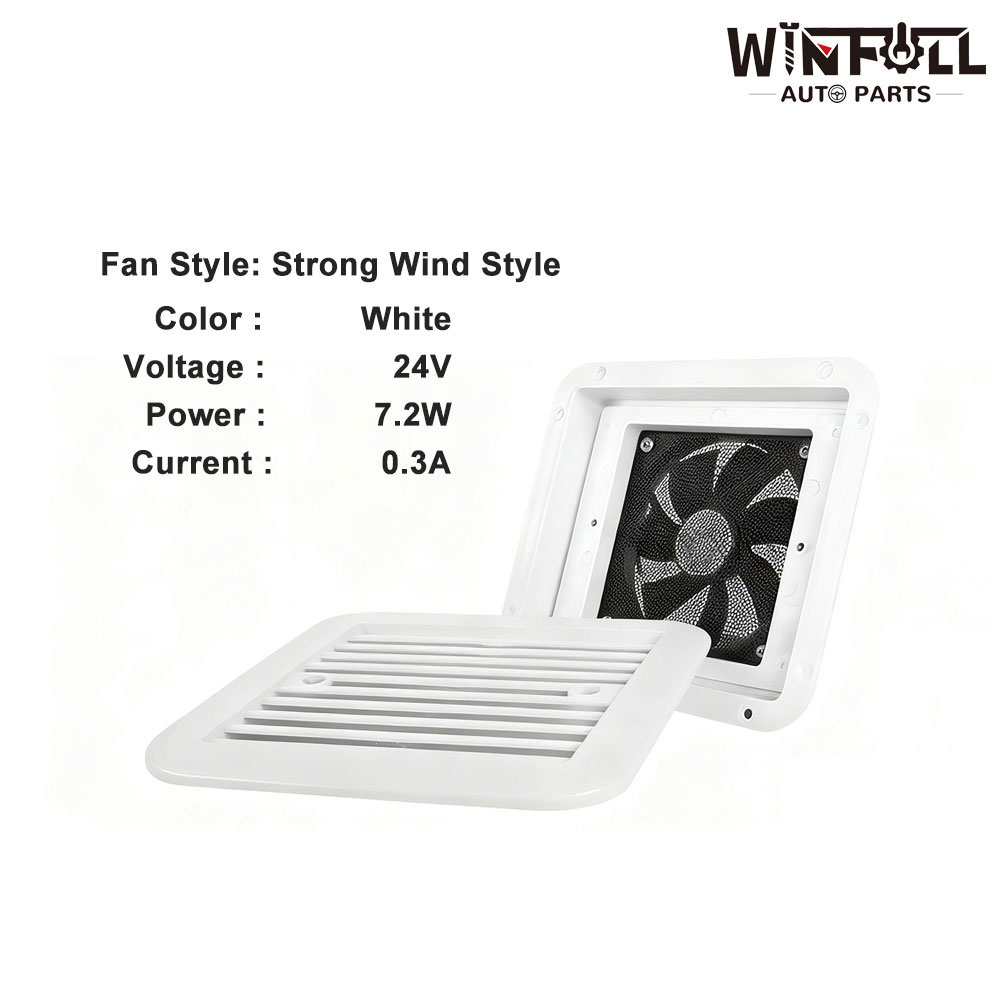 24V White Strong Wind