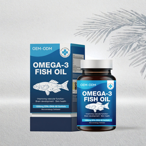 Huile de poisson oméga 3 Wrightlife EPA DHA en capsules molles, certifiée halal, pour adultes, complément alimentaire pour le cœur et le cerveau, provenant de poissons des grands fonds - Product Image 2