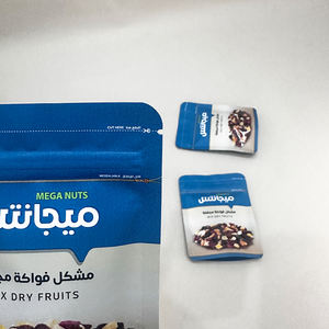 Bolsas de Mylar 3D Personalizadas con Cierre Hermético, Bolsas para Té <span class=keywords><strong>a</strong></span> Prueba de Olores, Bolsas Esmeriladas Personalizadas de 3.5 con Mi Logotipo para Snacks - Product Image 3