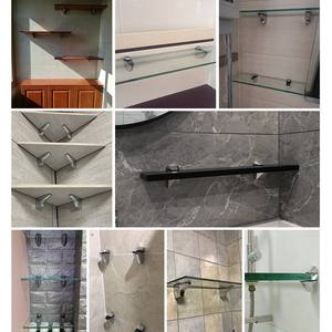 Clip de Fijación Ajustable de Aleación de Zinc con Forma de Boca de Pez para Soporte de Estante Cuadrado - Product Image 2