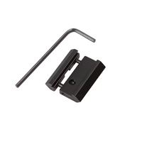 Adaptador Mini de 11 mm a 20 mm, con Resorte, de Aleación de Aluminio Ligero, para Deportes al Aire Libre, Equipo Óptico, Clip Convertidor de 25 mm