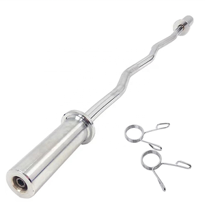 सपा कस्टम लोगो उच्च गुणवत्ता शरीर सौष्ठव प्रशिक्षण जिम घुमावदार सलाखों भारोत्तोलन लोहे का दंड कर्ल बार - Product Image 5