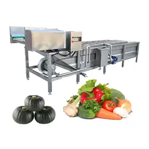 Lavadora de frutas comercial, restaurante, vegetais, tomate, bolha, máquina de lavar, linha de produção limpa