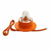 YUNYUHENG Feu de positionnement marin, lumière de canot de sauvetage 12V 24V, lampe stroboscopique de signalisation de sauvetage en mer, étanche pour bateau/navire en PE