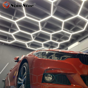 Éclairage haut <span class=keywords><strong>de</strong></span> gamme pour salles d'exposition automobiles, vente en gros d'éclairage <span class=keywords><strong>de</strong></span> <span class=keywords><strong>garage</strong></span>, barre lumineuse LED en nid d'abeille en PC, logo personnalisé, personnalisable gratuitement ETC202 - Product Image 6