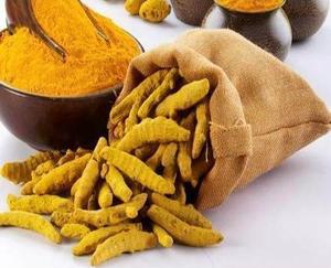 Racine de curcuma entière séchée de qualité export |   Épice naturelle jaune doré - Product Image 1