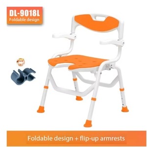 Detachable Shower Chair with Backrest and Handle Bathroom Safety Equipment Elderly Use Shower Stool for Elderly with Legs Pain - Product Image 2