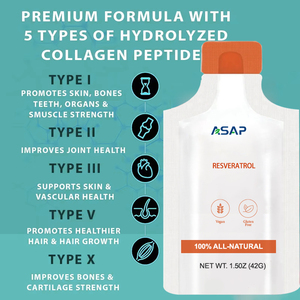 OEM Resveratrol bebida natural para blanquear la piel Resveratrol bebida líquida oral - Product Image 2