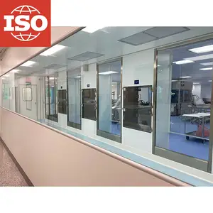 Prefabricated Clean Room Hard Wall Cleanroom Contractors Class A Cleaning Room Ceiling Tiles