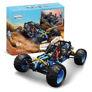 DWI Dowellin Juego de construcción de coche de control remoto 3 en 1, coche de carreras y motocicleta; Juguetes de construcción para niños y adultos (466 PCS) - Product Image 1
