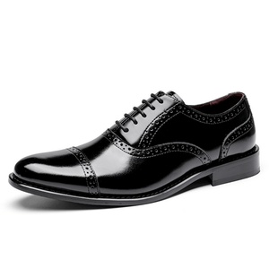 Chaussures habillées Oxford de luxe vintage pour hommes, fabriquées à la main en Italie avec découpe laser, personnalisables avec logo, vente en gros pour fabricants - Product Image 6