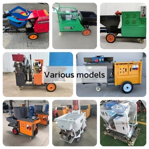 Bomba Eléctrica para <span class=keywords><strong>Yeso</strong></span> y Mortero <span class=keywords><strong>220V</strong></span>, Máquina Pulverizadora para Construcción de Paredes, Compatible con CE - Product Image 4