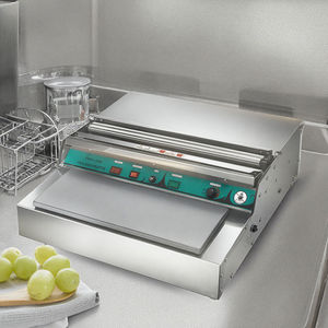 High Quality Semi-<strong>Automatic</strong> Stainless Steel Hand <strong>Wrapper</strong> Food Packaging Plastic Film Sealing <strong>Machine</strong> - Product Image 2