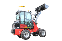 Minicargadora CASEREM 4WD con Motor Diésel de 18.2kW, Sistema Hidráulico Eaton, Euro5, 1 Año de Garantía, Pala Incluida, Venta de Fábrica