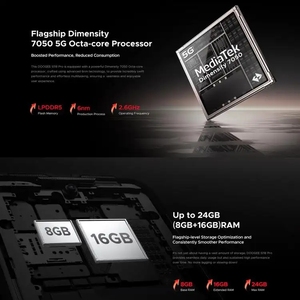 <span class=keywords><strong>DOOGEE</strong></span> S118 Pro 5G Téléphone robuste 8GB RAM 512GB Stockage 6.58 ''10800mAh 108MP Caméra Android 14 LTE IP68 <span class=keywords><strong>Smartphone</strong></span> - Product Image 2