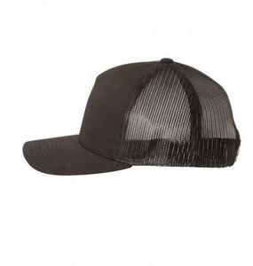 Casquette Trucker en Jean et Toile Personnalisée 100% Coton Brodé avec Logo en Relief et Maille pour Activités Décontractées en Extérieur, Cyclisme et Plage - Product Image 4