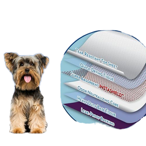 Coussinets d'entraînement pour animaux de compagnie au <span class=keywords><strong>charbon</strong></span> <span class=keywords><strong>actif</strong></span> super absorbant en bambou jetable imperméable pour <span class=keywords><strong>chien</strong></span> et chat - Product Image 2