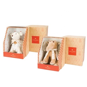 Boîte-cadeau de fantaisie d'éléphant d'ours mignon peluche emballage de couleur d'impression personnalisée boîtes de présentation de luxe - Product Image 1