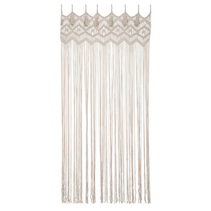 Nuovo stile artigianato lussuoso divisorio in <span class=keywords><strong>macramè</strong></span> tenda da parete appesa a mano Boho sfondo per matrimonio <span class=keywords><strong>tende</strong></span> da cucina - Product Image 5