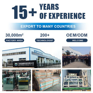 กระจกนิรภัยลายริ้วสีแบบกำหนดเอง โปร่งแสง ลายขลุ่ย สำหรับฉากกั้นห้องรับประทานอาหาร พื้นที่แบบเปิด - Product Image 6