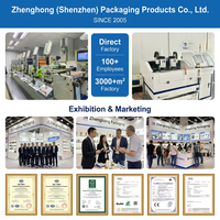 Custom Logo Holographic Durable 3D Embossed/Debossed Oil Proof Business Wedding Cards for Candle Craft Photo Frame Use