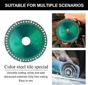 Disco de Corte de Nitruro Soldado con Láser Industrial con Soporte OEM de 4 Pulgadas para un Corte de Bordes Preciso - Product Image 2