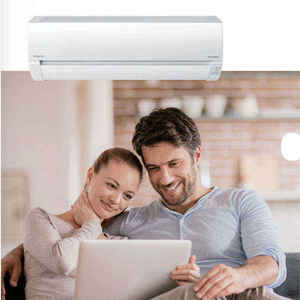 Wall Mounted <b>Heater</b> Air Conditioner R32 Refrigerant Inverter Air Conditioner Wall Mounted Energy Saving Efficient Cooling - Product Image 6