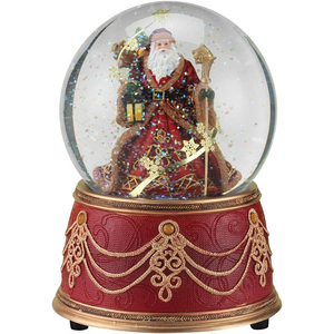 BSCI Factory Christmas Snow <strong>Globe</strong> <strong>Snowman</strong> and Friends Snow <strong>Globe</strong> with LED Lighting - Product Image 5
