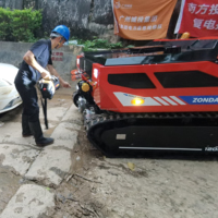 Robot de dégagement d'eau d'urgence post-taïfun avec surveillance vidéo à distance 1200m³/h et fonction d'alarme de panne