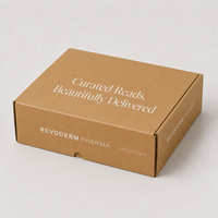 Caja de Cartón Kraft Personalizada para Catálogos de Moda, Embalaje de Catálogos, Caja de Envío de Cartón Corrugado