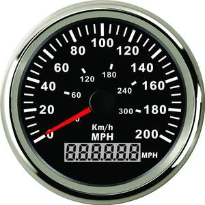 Compteur de vitesse analogique GPS 200 MPH 85 mm pour yacht, bateau, camping-car, voitures, conversions - Product Image 4